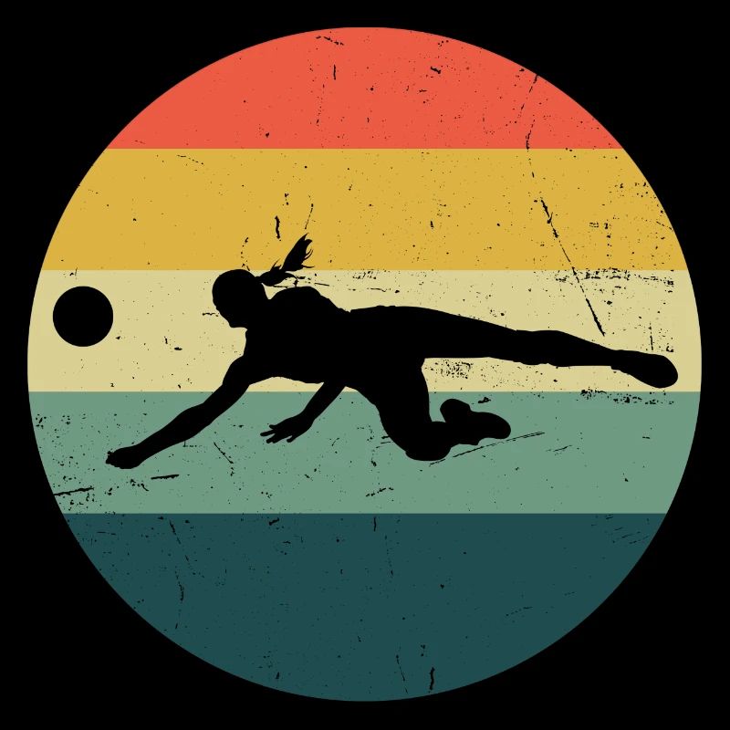 Joueuse de volley-ball volleyeuse Volleyeuse