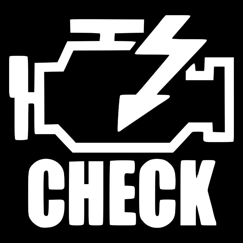 Check Engine Lamp Gas Car Tuning Turbo Boost