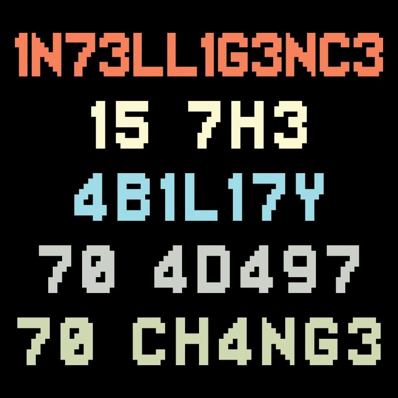 Change Intelligence Leet Leetspeak