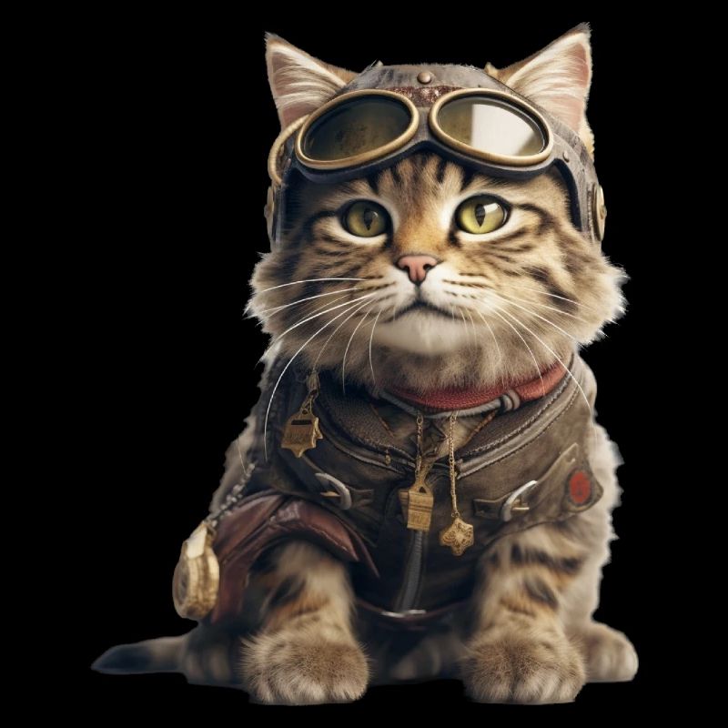 Cat Retro Pilo