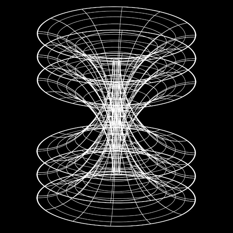 Vortex Wireframe Constellation