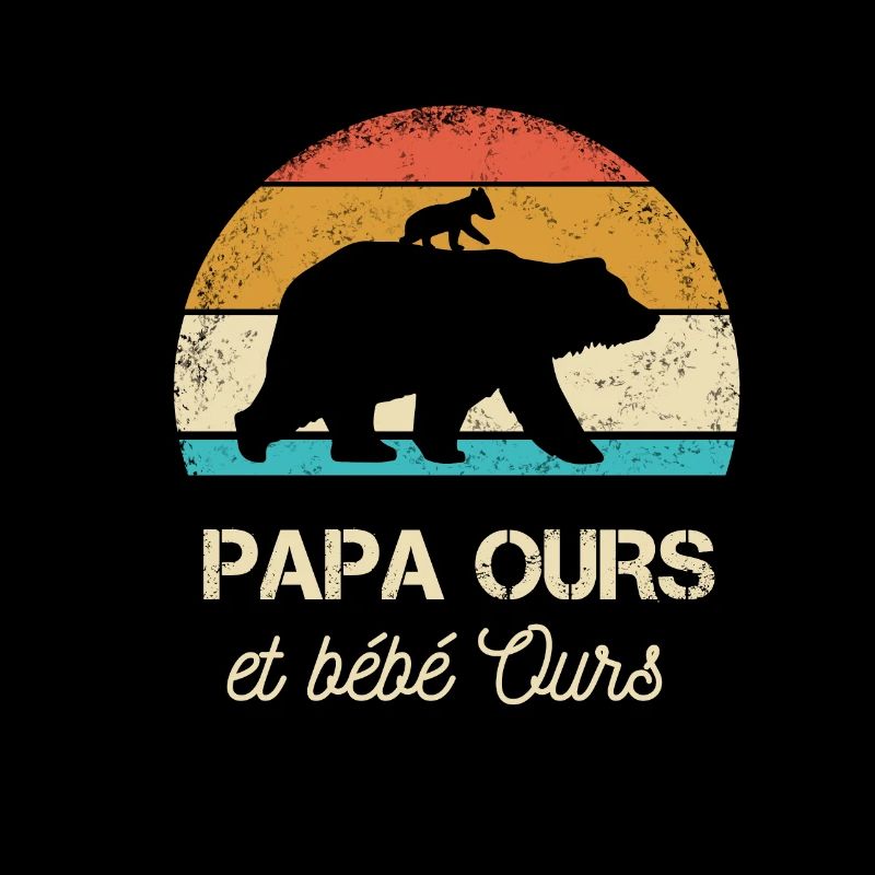 papa ours petit ours