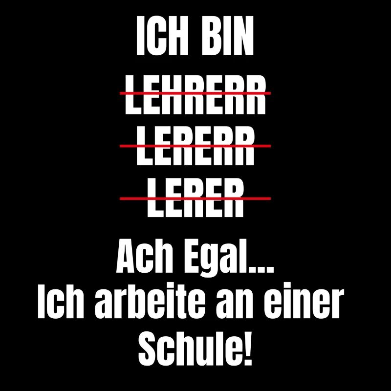 Deutschlehrer Lehrer Lehrerin Geschenkidee Deutsch