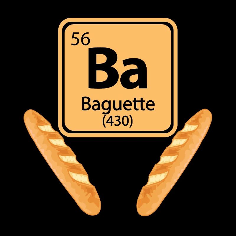 Baguette Element Funny Periodic Table