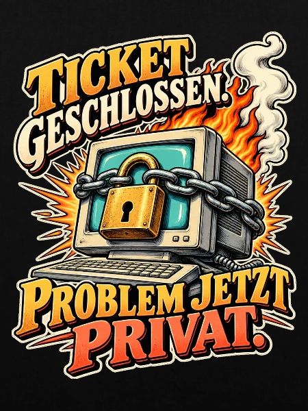 IT Support Ticket geschlossen