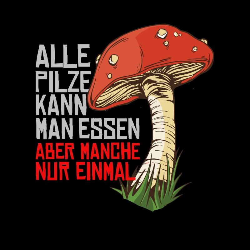 Pilzsammler Geschenk