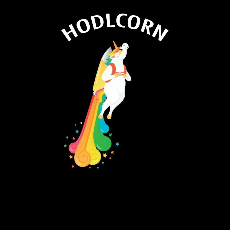 Hodlcorn - Cryptocurrency Unicorn Bitcoin