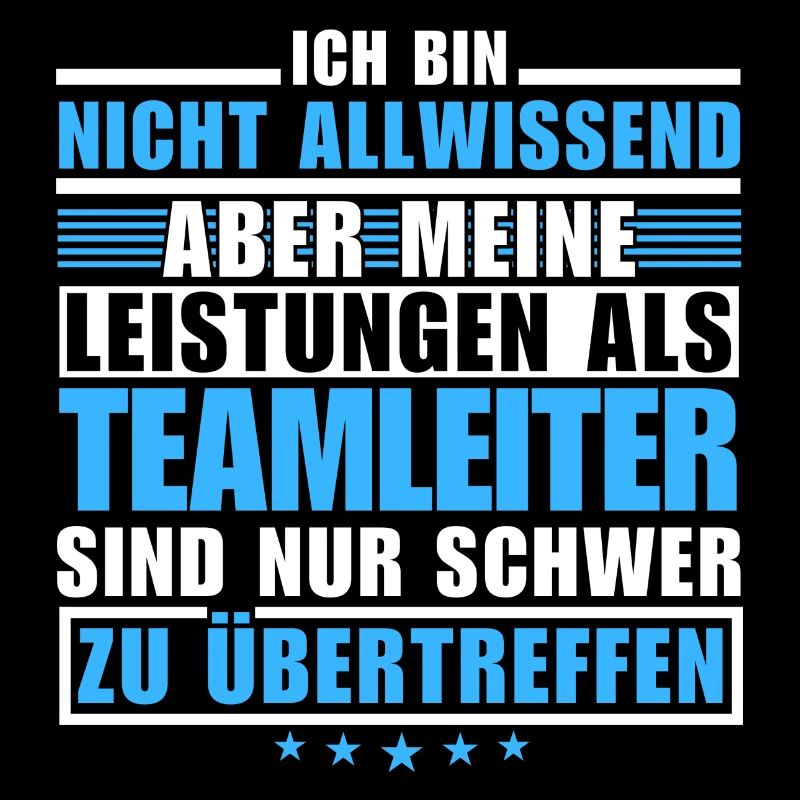 Unübertroffene Leistung als Teamleiter
