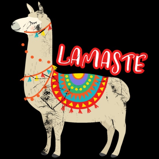 Lamaste Lama Yoga India Meditation Gift' Tote Bag | Spreadshirt