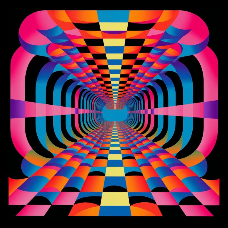 Optical Illusion Pattern