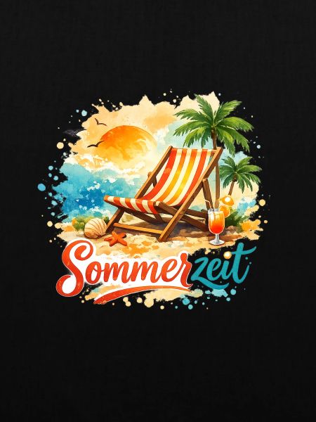 Sommerzeit im Liegestuhl