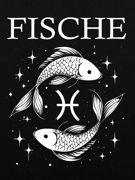 Sternzeichen Fische Design