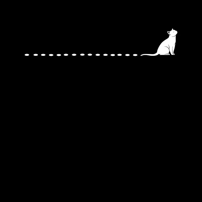 Chat Chat Chat Idée Cadeau Chat Motif Traces