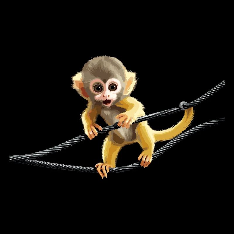 Écureuil singe Écureuil singe singe singe bébé