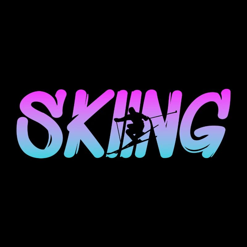 skiing