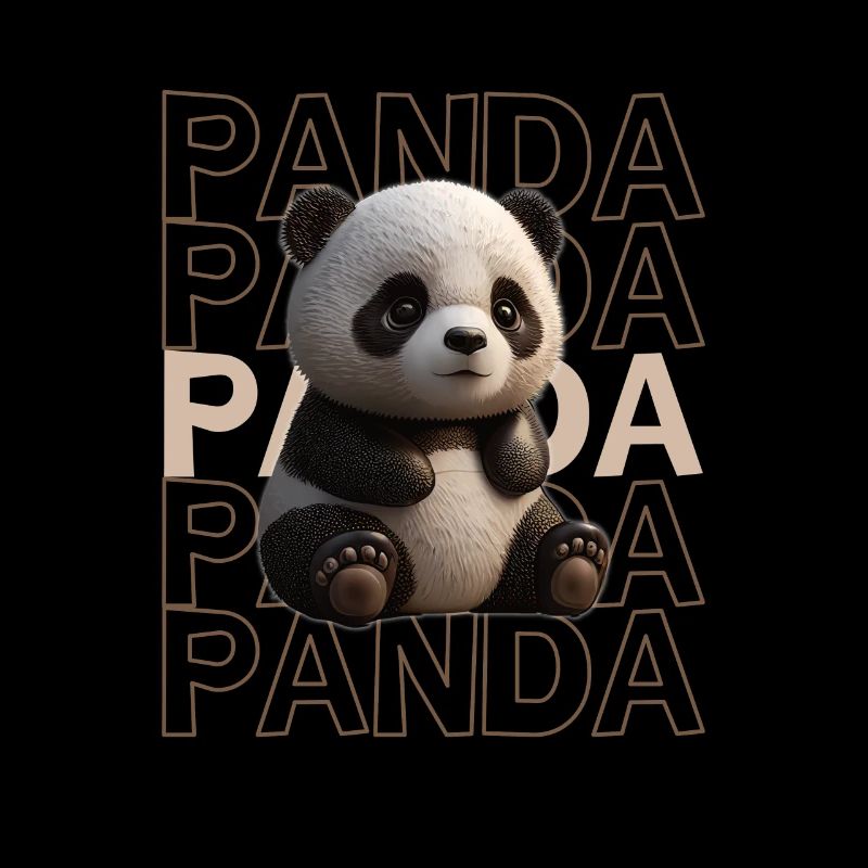 Süßer Panda Spruch | Cooler Pandabär Spruch