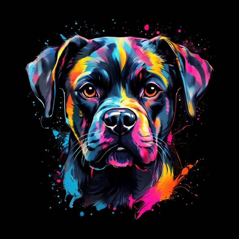 Bunter Rottweiler