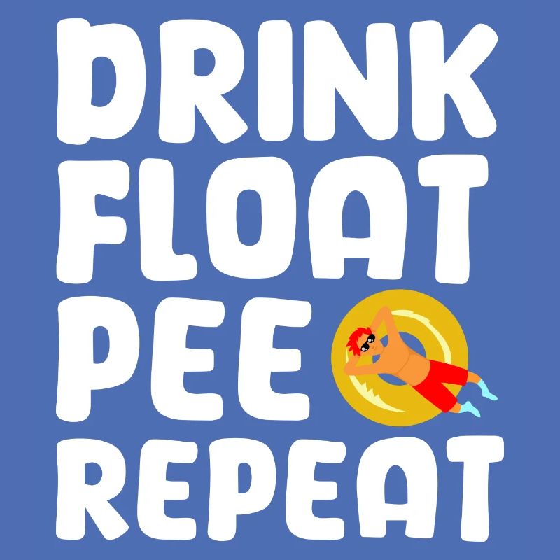Boisson Float Pee Repeat River Floating Tube