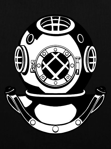 Taucherhelm Illustration