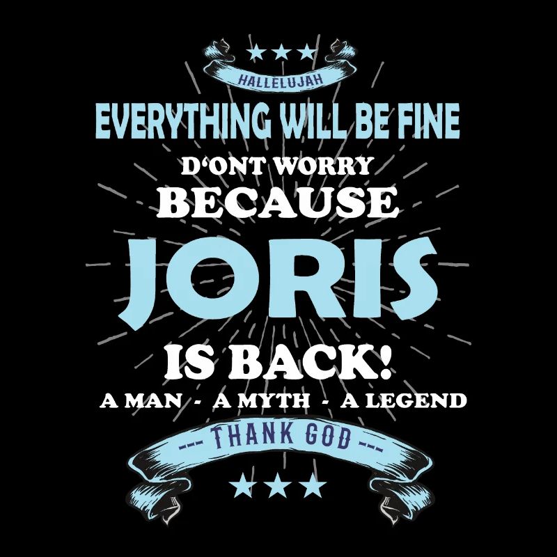 Everything will be fine Joris Is back
