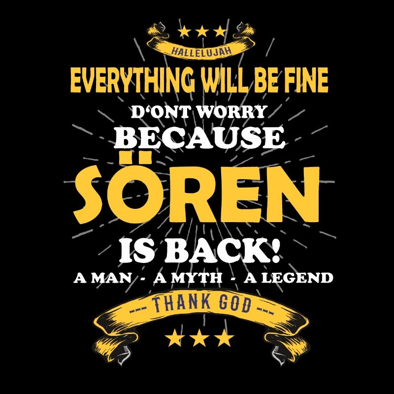Everything will be fine Sören Is back