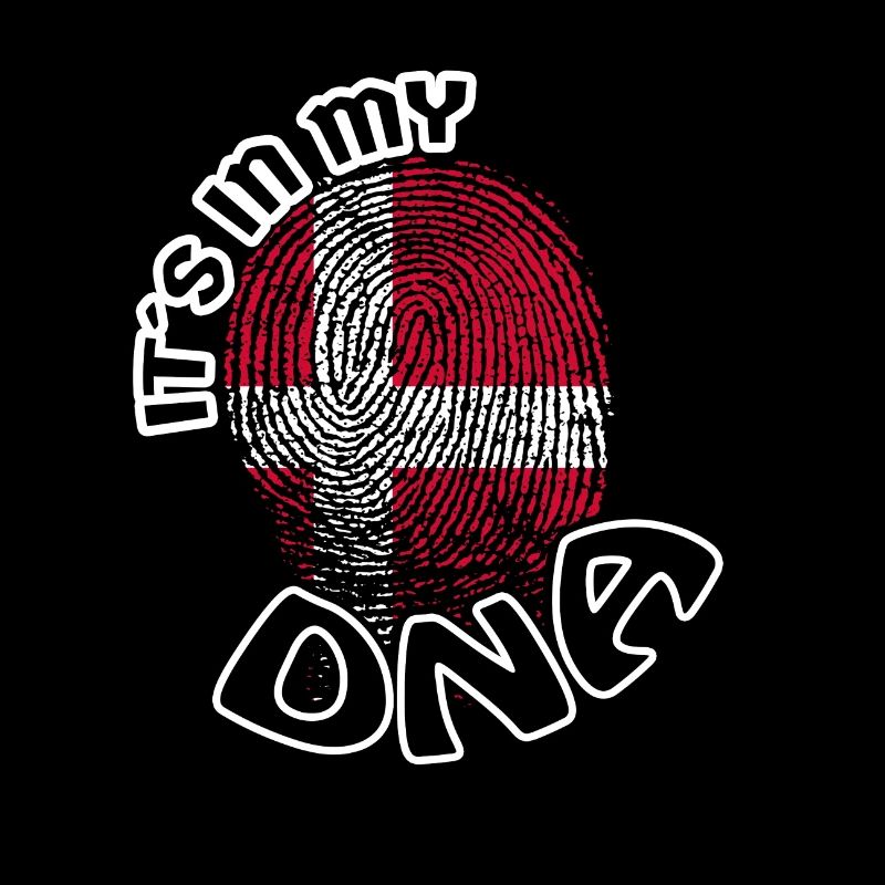 Geschenk Its in my dna dns roots Daenemark