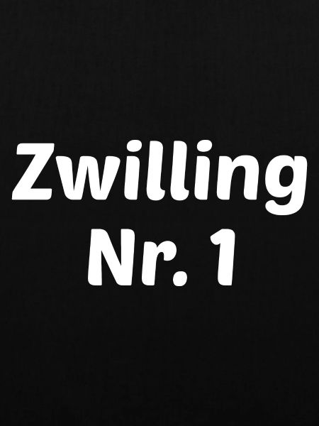 Zwilling Nr.1 Zwillinge Geschenk