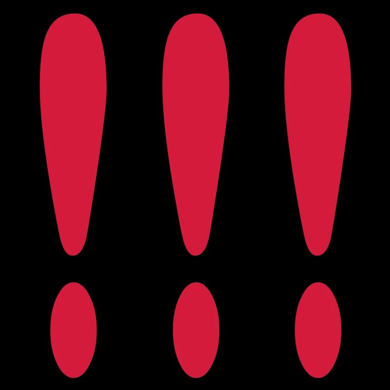 !, Exclamation mark