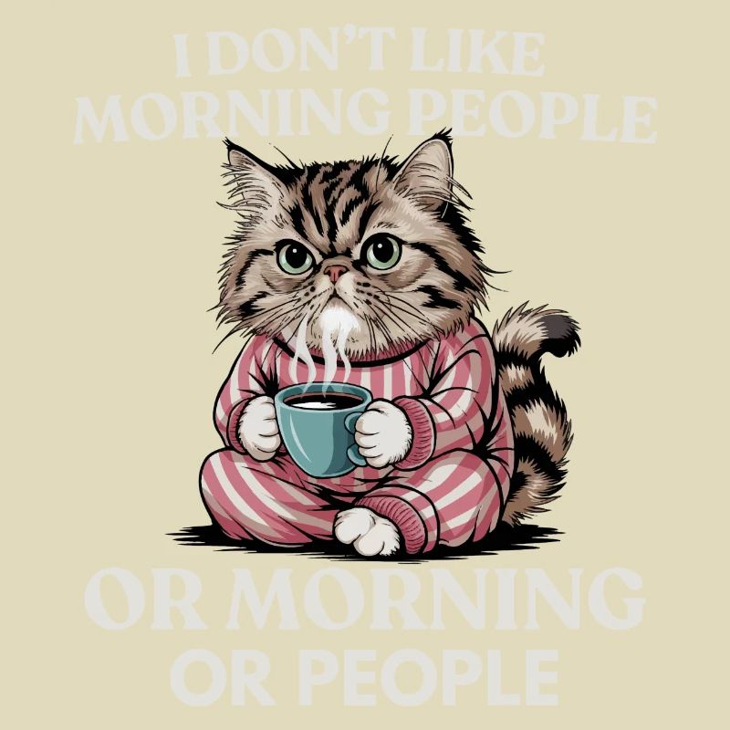 Ich mag keine Morgenmenschen oder Morgenmenschen oder Menschen