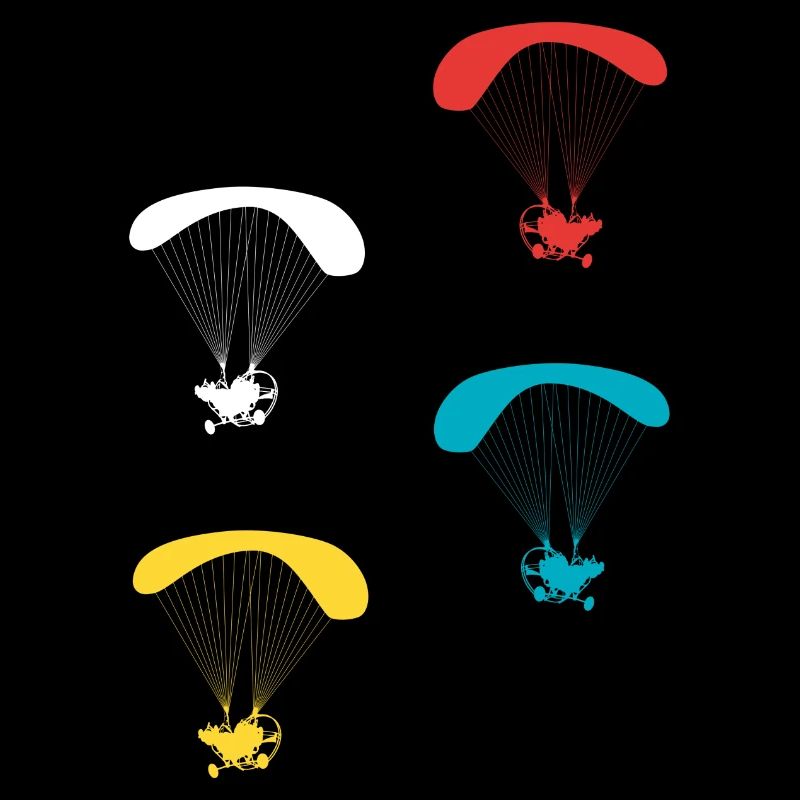 Motorized Paraglider Pilot