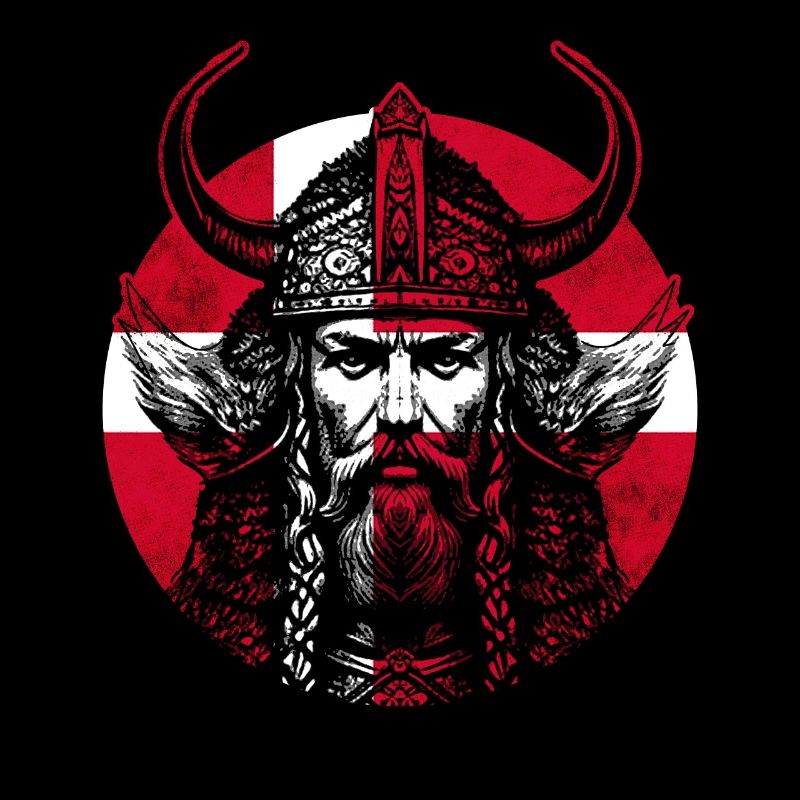 Dänischer Wikinger Krieger