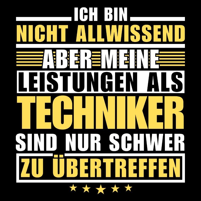 Unübertroffene Leistung als Techniker
