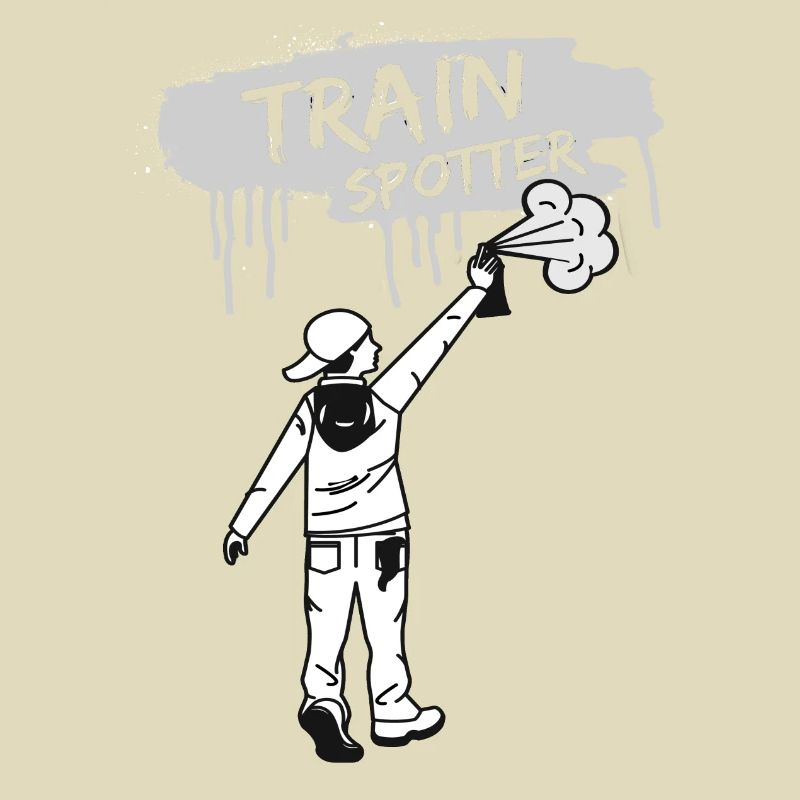 Observateur de train de graffitis
