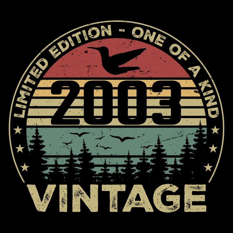Vintage 2003 Original 2003 Retro Anniversary 2003