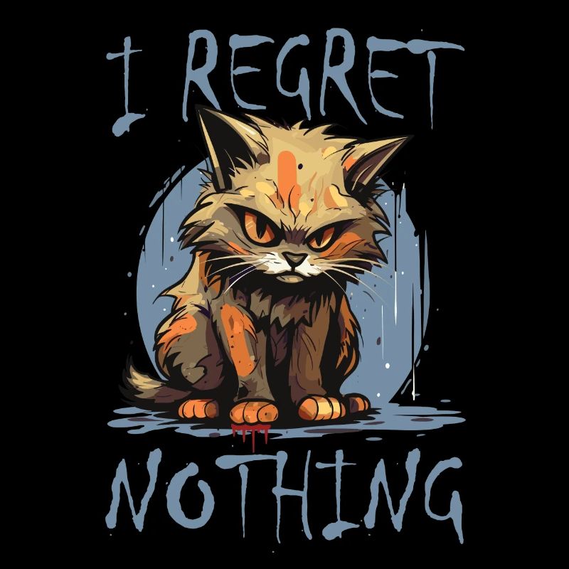 Chat Chats Evil Cat Meow Cool Kitty