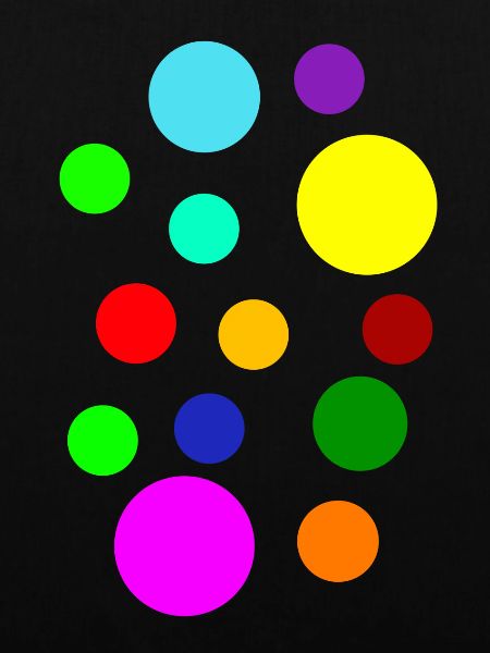 Bunte Punkte