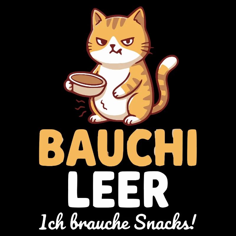 Bauchi leer Katze mit Kaffee