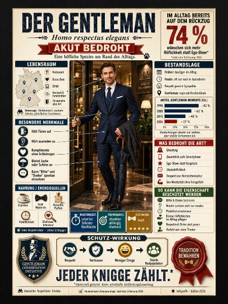 Der Gentleman – akut bedroht