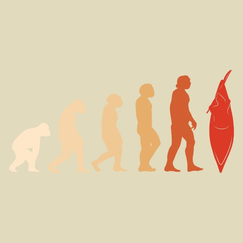 Kayaker Evolution Kayaking