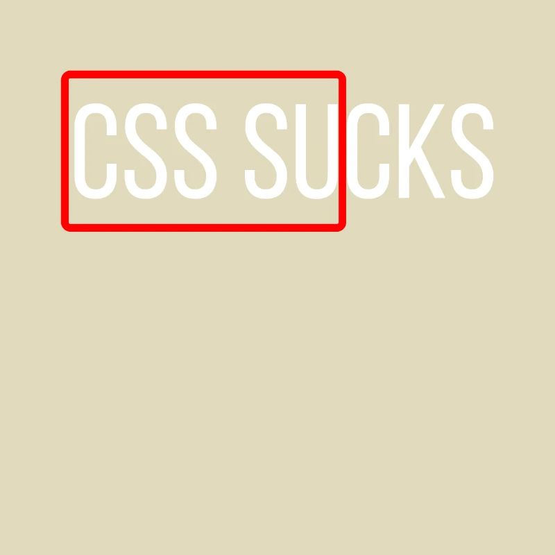 CSS suce programmation CSS drôles programmeurs