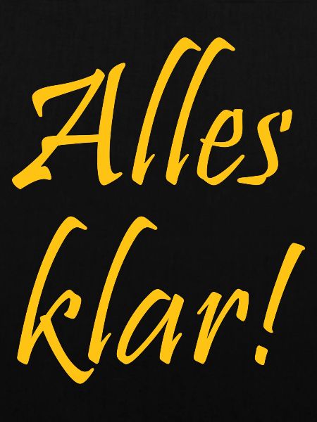 Alles klar