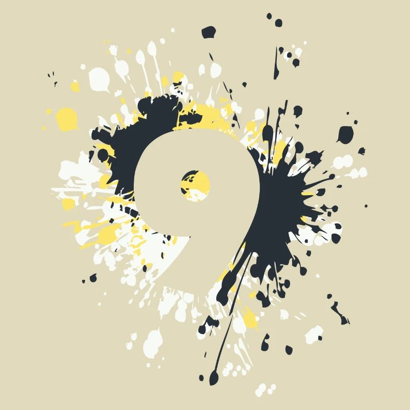 Splash couleur numéro 9