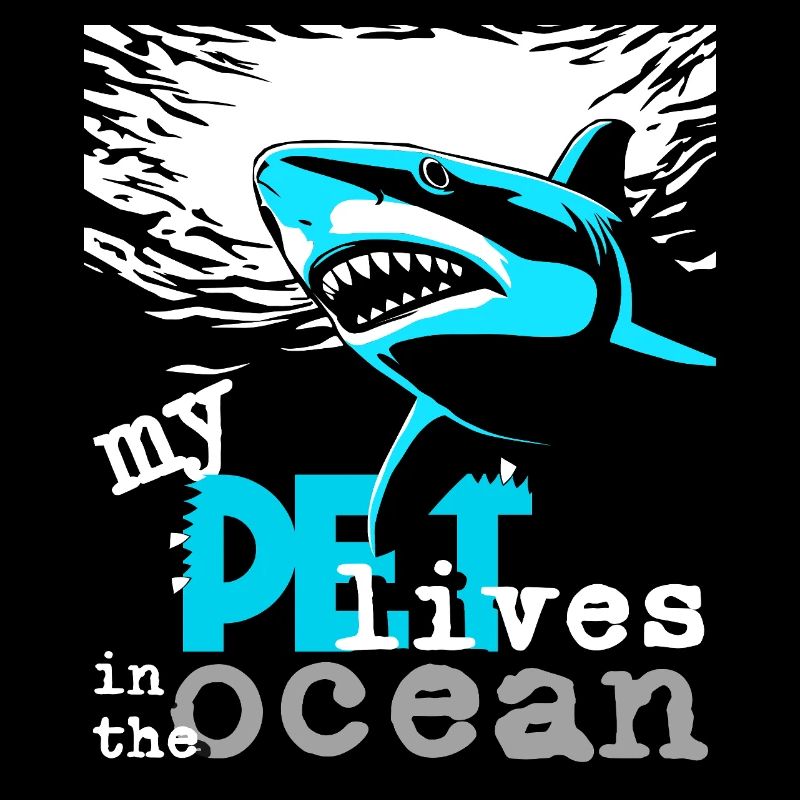 Mon requin vit dans l’océan