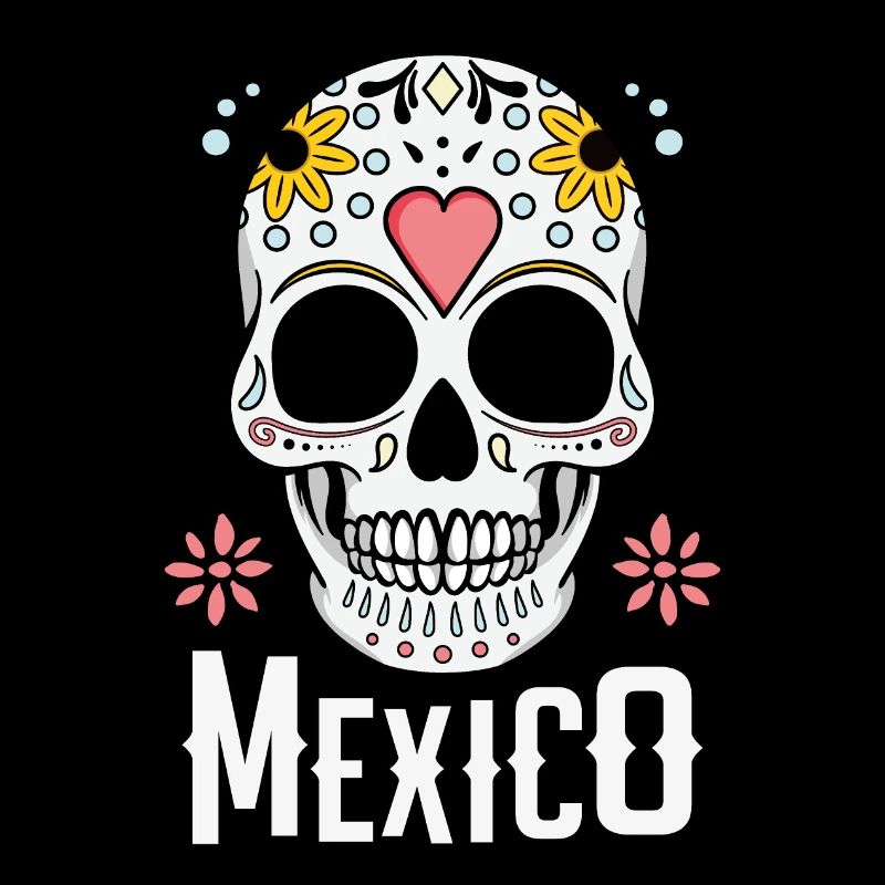 Crâne de sucre Mexique