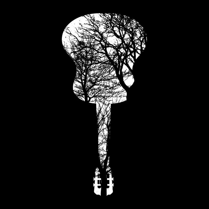 Guitar Tree Guitar Player Guitarist