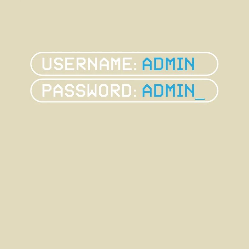 Username Admin Password Programmer