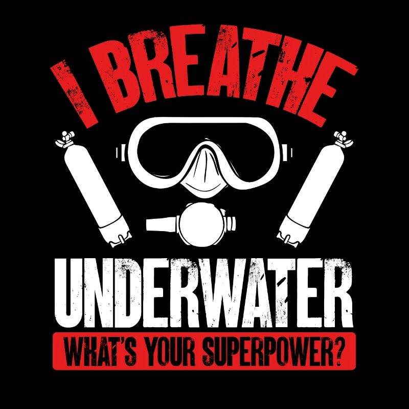 I underwater