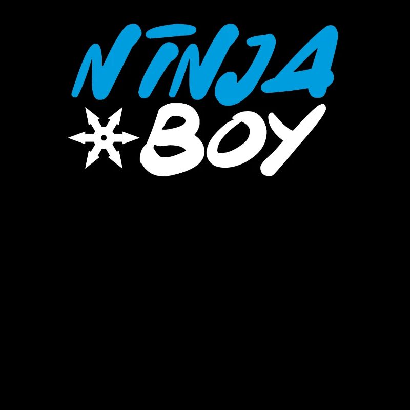 Blauer Ninja junge