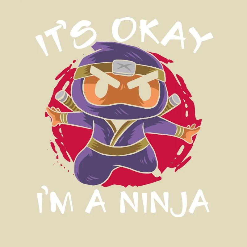 Starker Süßer Ninja