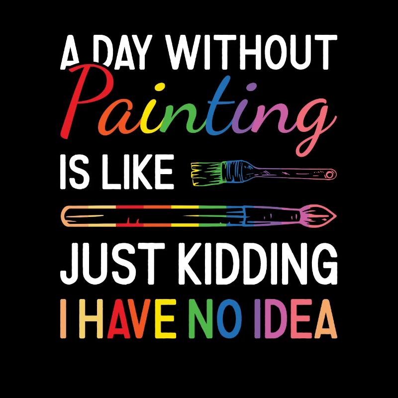 Painter A Day Without Painting